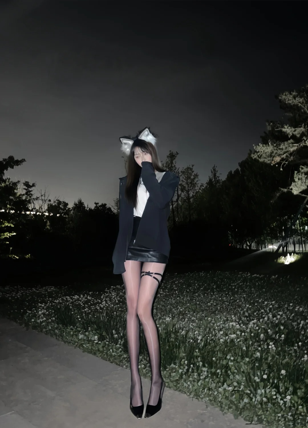 夜拍｜黑色yyds🖤🩶