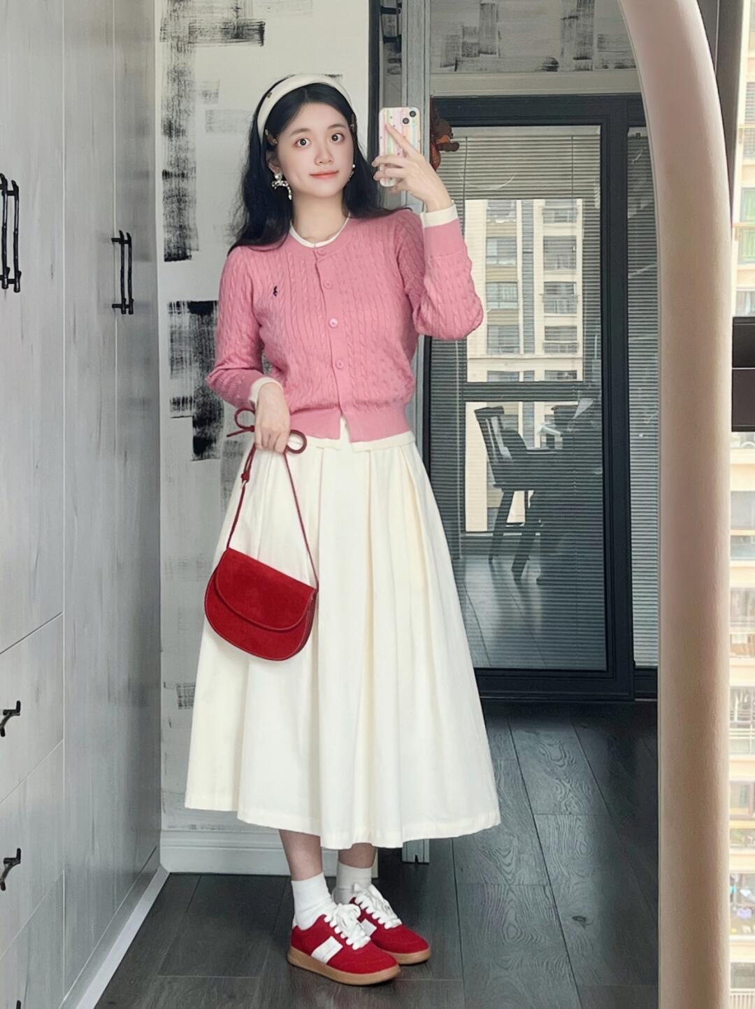 OOTD 🎀 今天的心情是粉红色💗pink pink！