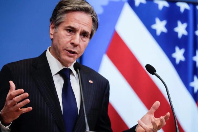 布林肯最新表态了！
布林肯9月24日发文称，拜登上任后，在着力恢复、重建和振兴美