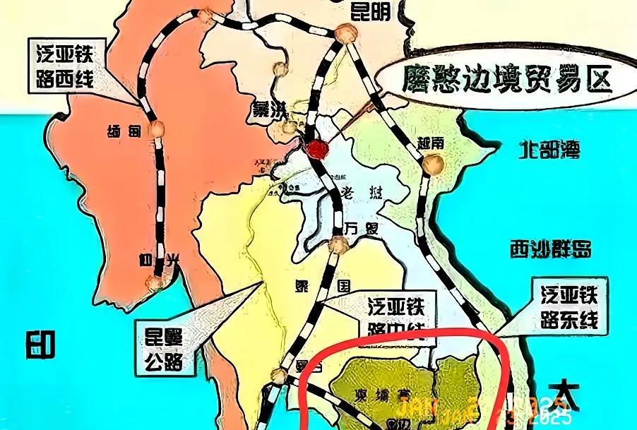 柬埔寨运河项目的真相浮出水面。远比表面看上去复杂得多。起初中柬合作，本是双赢之举