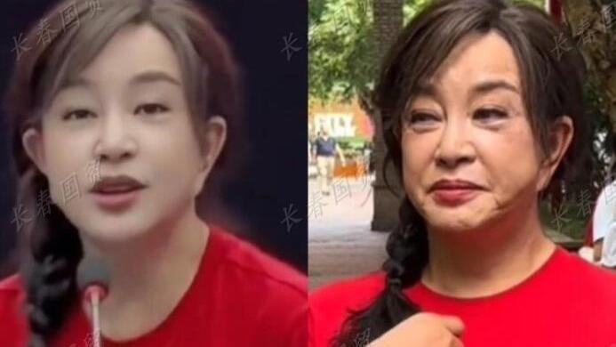 刘晓庆无美颜真实状态曝光，与修图照简直判若两人