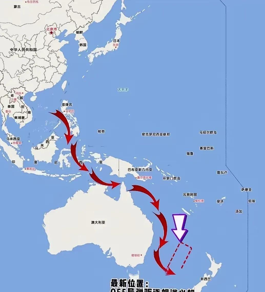 055澳洲外海实弹，意外开启南海破局新思路
美国处心积虑构建岛链，妄图锁住中国发