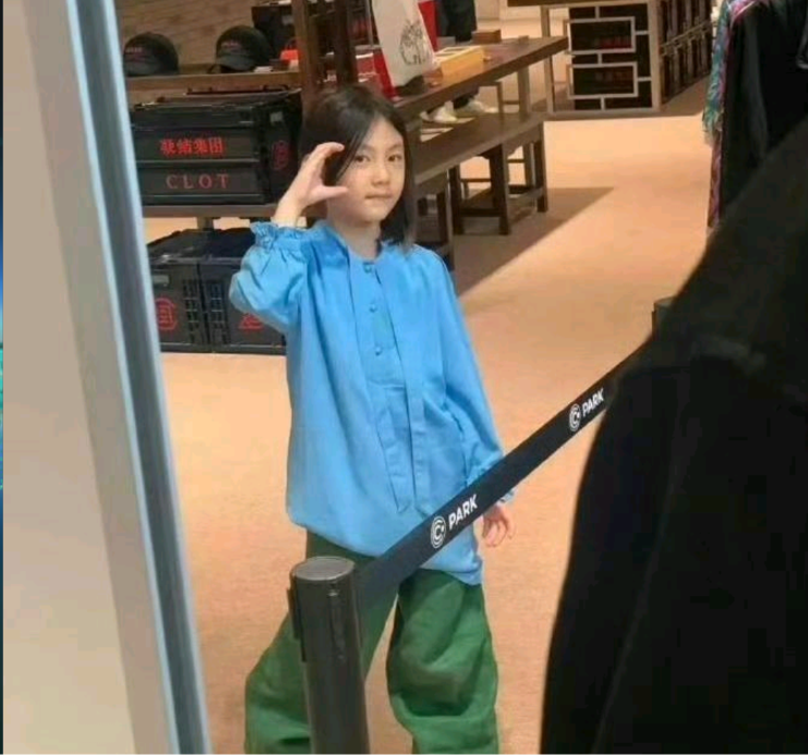 陈冠希的女儿长得像爸，男帅女普通，为啥呢
