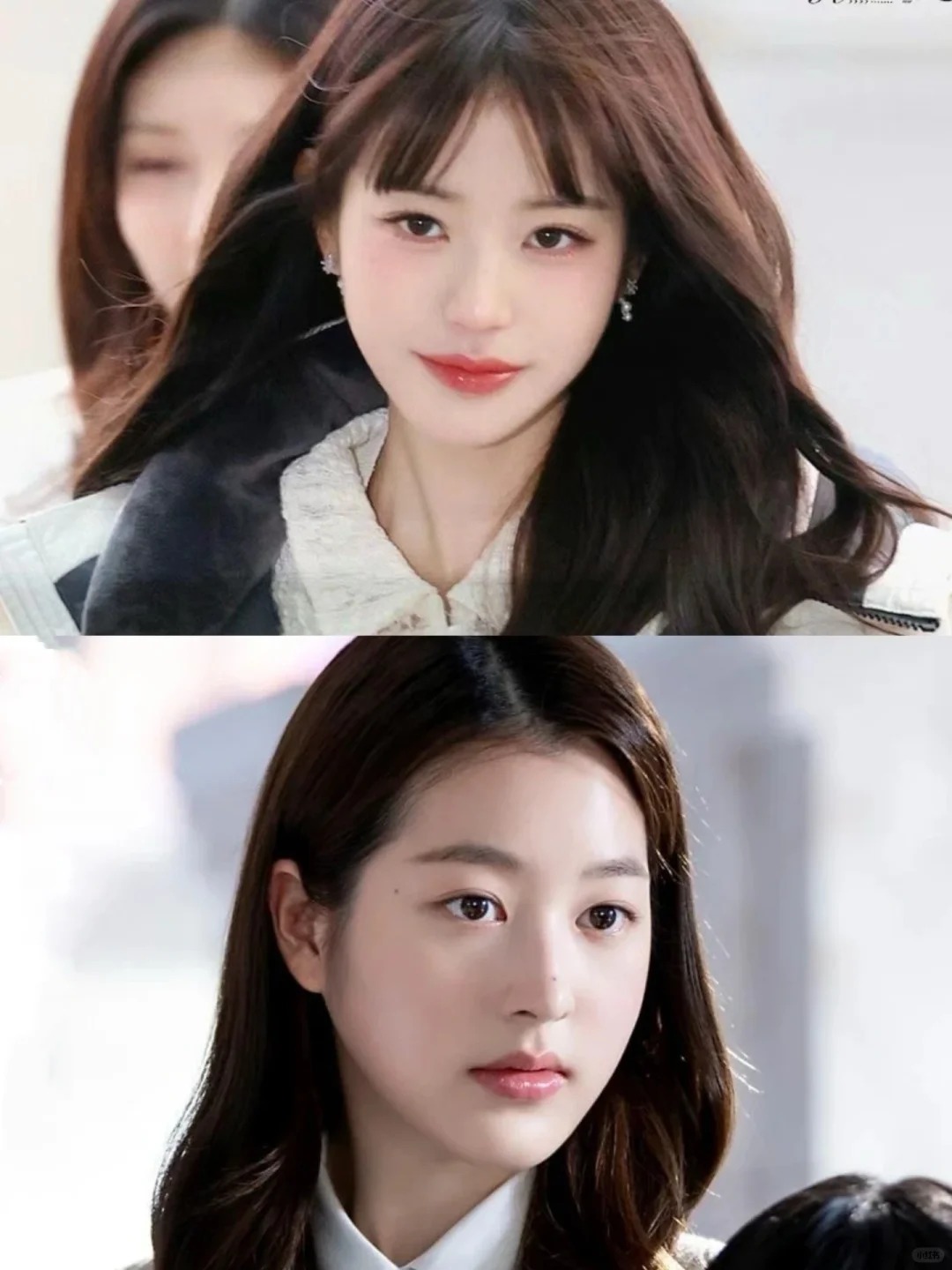 有一瞬间觉得基因很公平……
这俩姐妹都中了基因彩票吧！妹妹精致爱豆相，姐姐贵气演