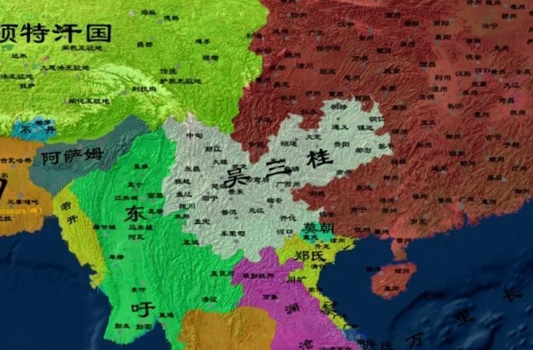 吴三桂真是没有远见，在云南待了那么久，拥精兵十余万，这时候南下东南亚，打下泰国、