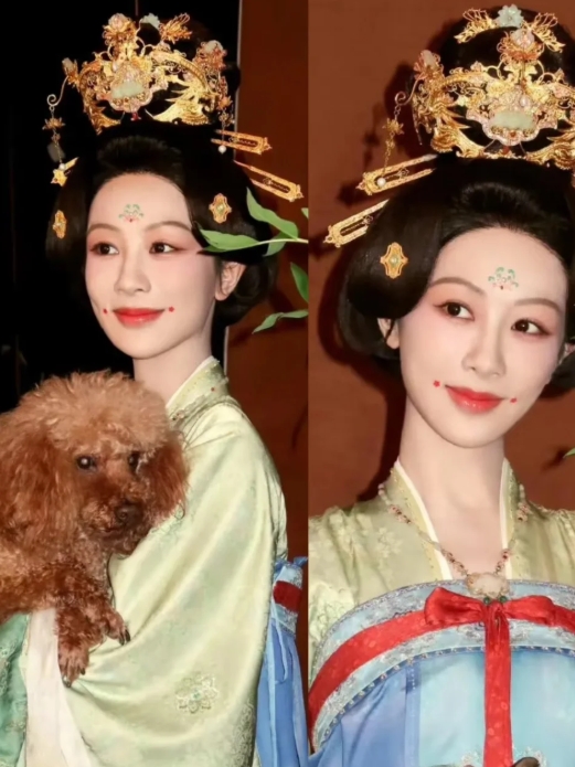 突然明白为何对唐风美人念念不忘了...
真是太美了啊啊啊啊啊，华丽又大气，从人身