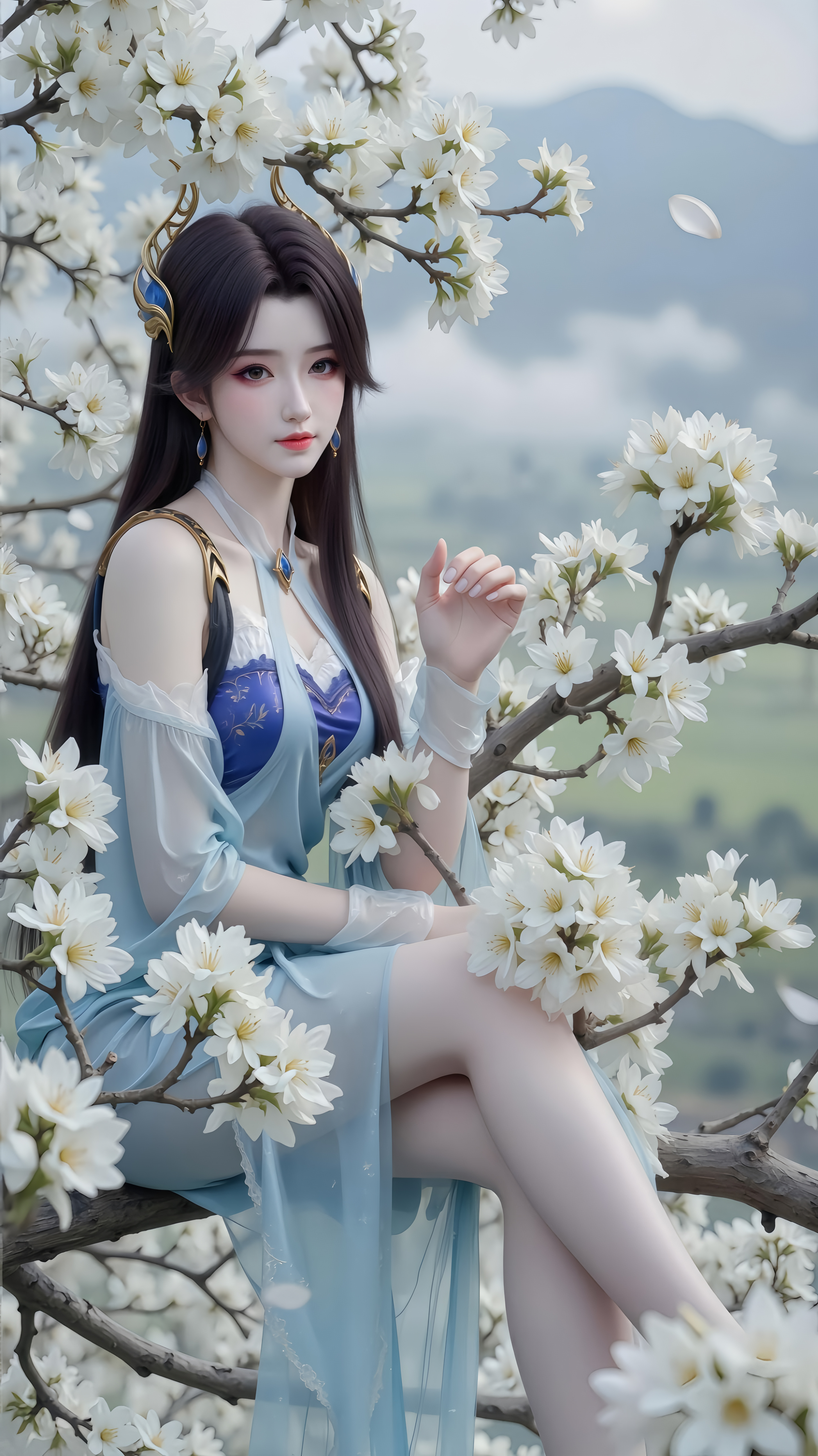 国漫女神壁纸：斗破苍穹妖女曹颖，诱惑无双！