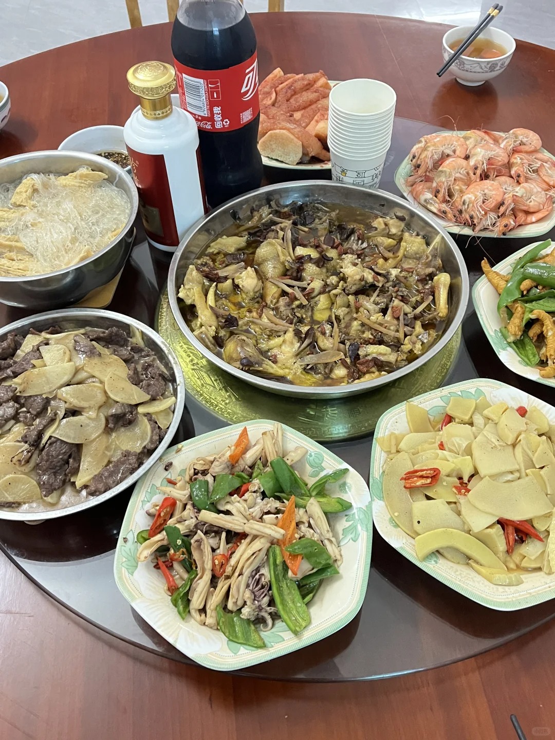 这样一桌饭被亲戚嫌弃