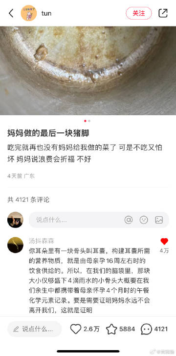 “妈妈永远都不会离开我们，这就是证明。” ୧(๑•̀◡•́๑)૭ ​