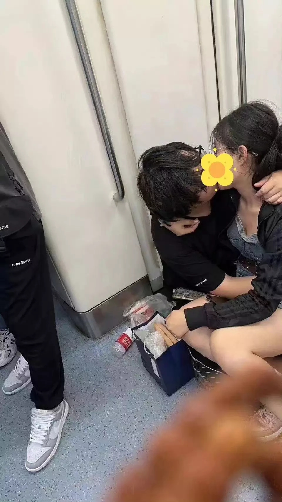 地铁上看到的，还是太着急了啊