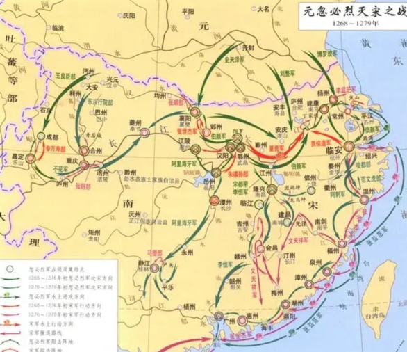 汉人自宋开始频繁失国…

靖康之难是第一次，金直接打掉了宋的半壁江山，

元灭宋