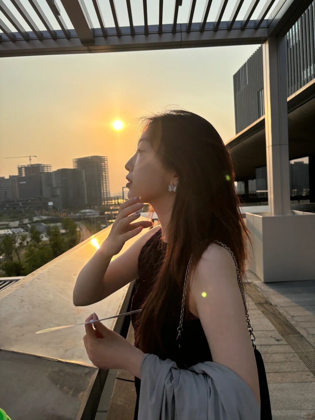 太阳下山啦 快回家