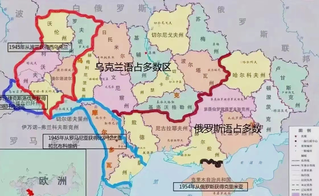 这也许是乌克兰的未来：
乌东红线以东的部分，主要以俄罗斯语为主，将属于俄罗斯！
