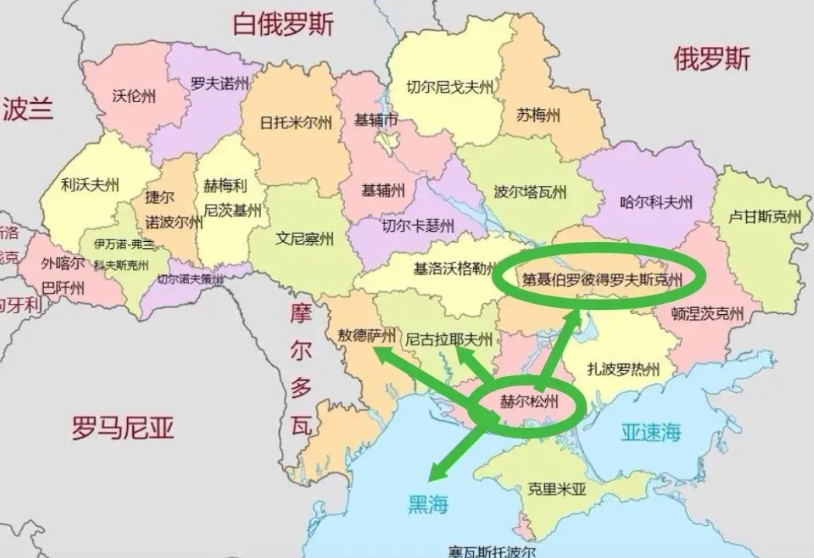 捡了库尔，丢了赫尔！眼巴巴看着俄军打到距离第聂伯罗彼得罗夫斯克只有3.5公里时，