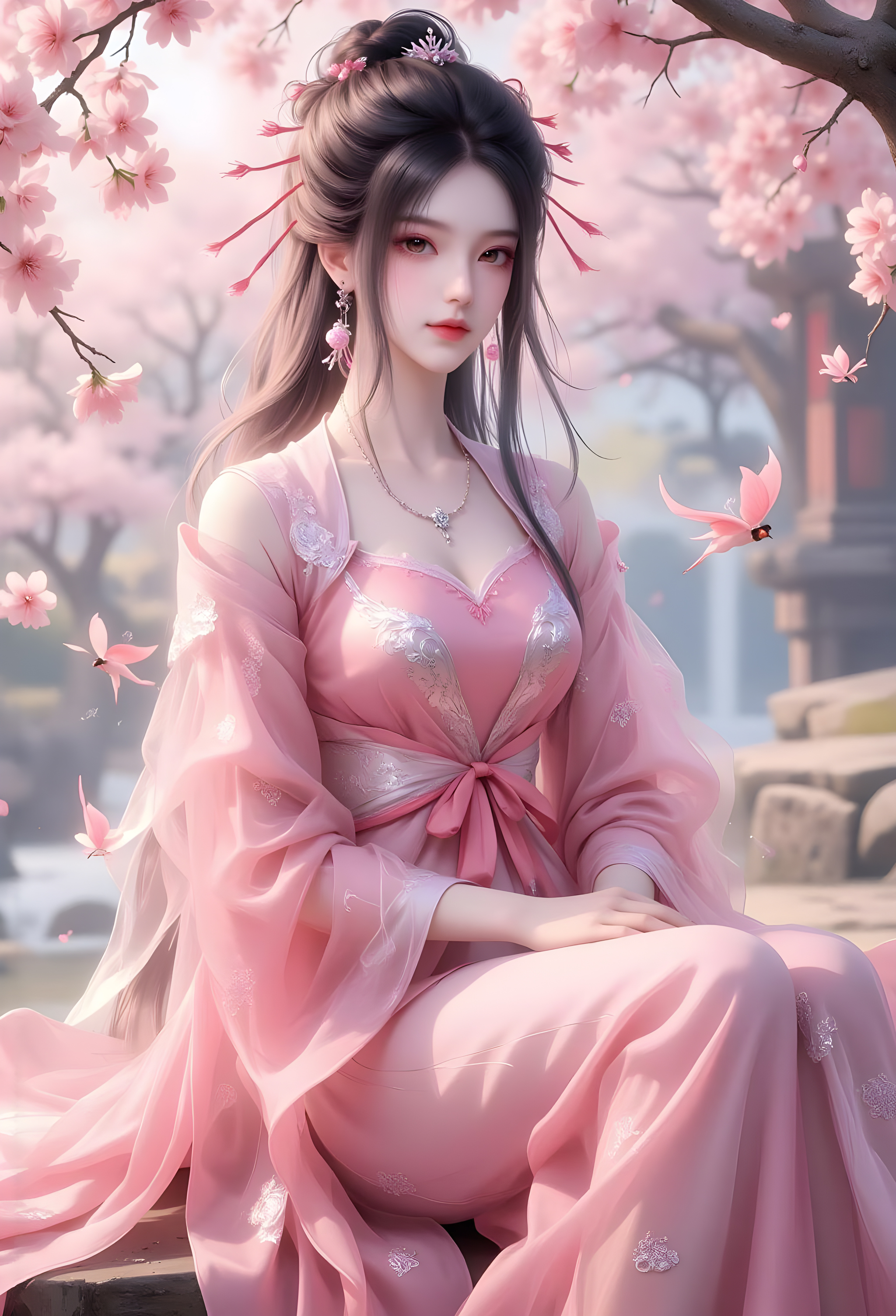 国漫女神焰灵姬高清壁纸：你们喜欢这样的美女吗？