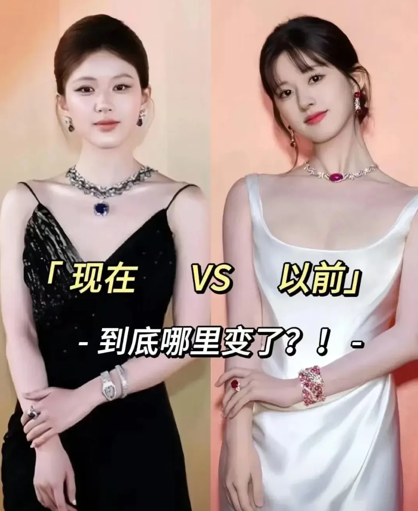 以前那个活泼可爱，眼神灵动的赵露思再也回不来了。
都说人的心态决定面相，这话是一