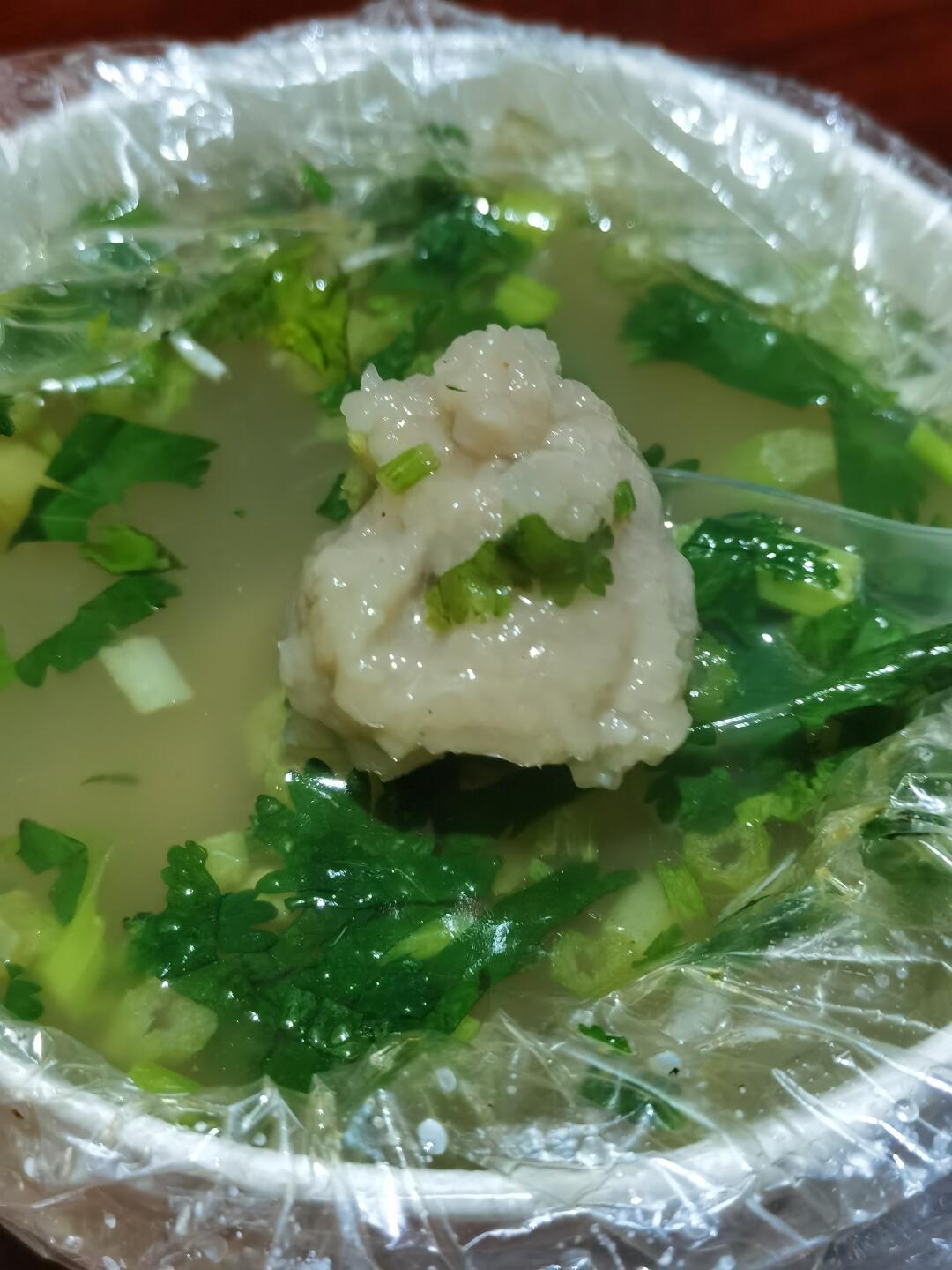 在沙县的夜市买到了沙县第一肉片汤