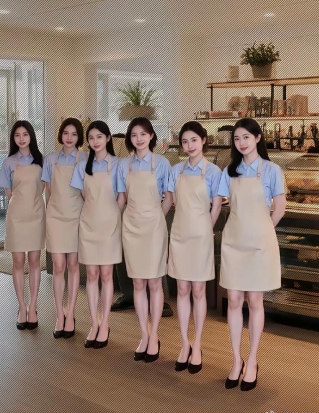你可以永远相信资本的眼光，面包店服务员颜值身材胜过空姐