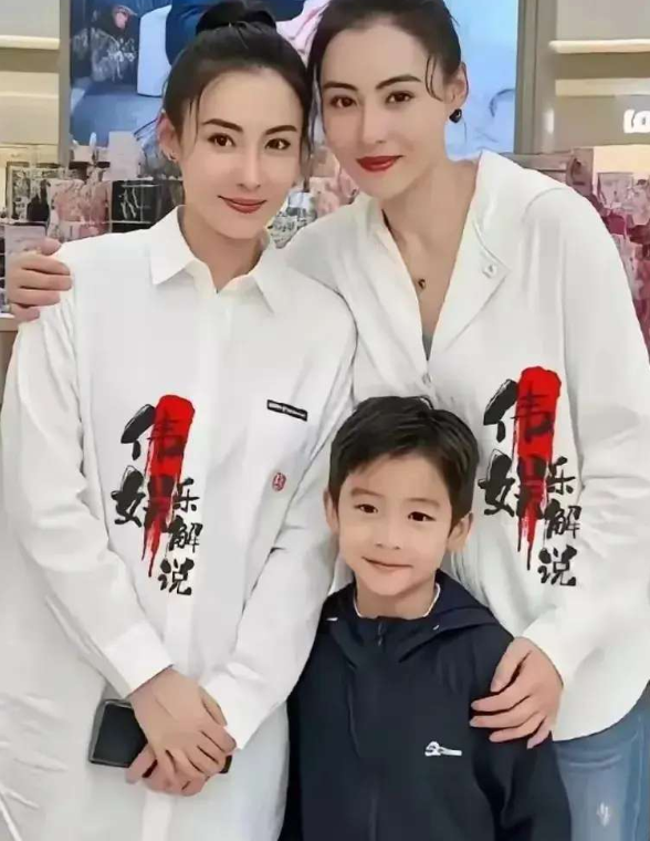 张柏芝和替身，哪个是真张柏芝？
