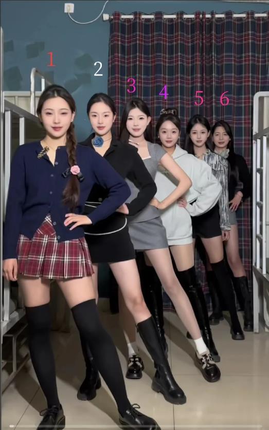 选一个做女朋友，你们怎么选？