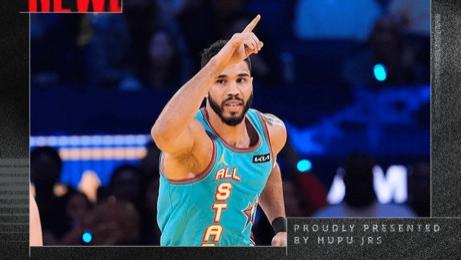 NBA全明星正赛已结束！惨！塔特姆一年之内连续与东决MVP、FMVP与AMVP擦肩而过