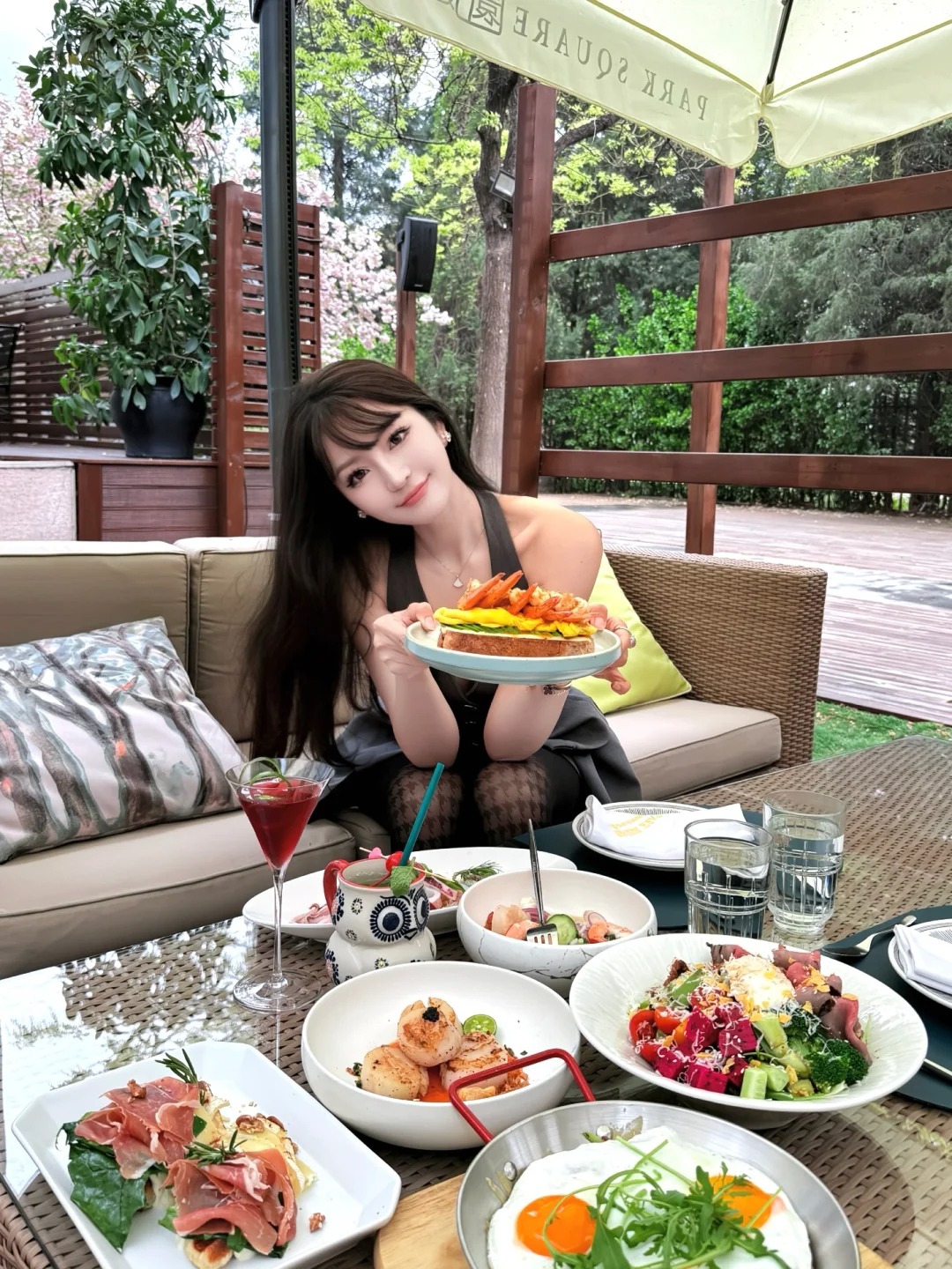 和姐姐一起吃个brunch🍽️