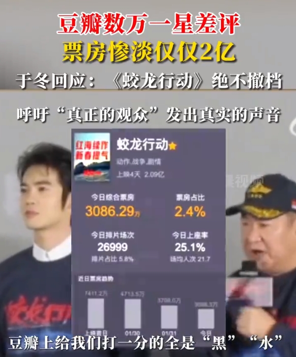 《蛟龙行动》票房惨淡谁的锅？