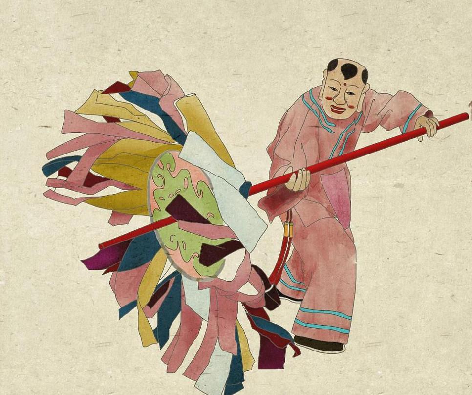 宋代踏歌民歌风，田间地头交际乐，乡土气息满满哒