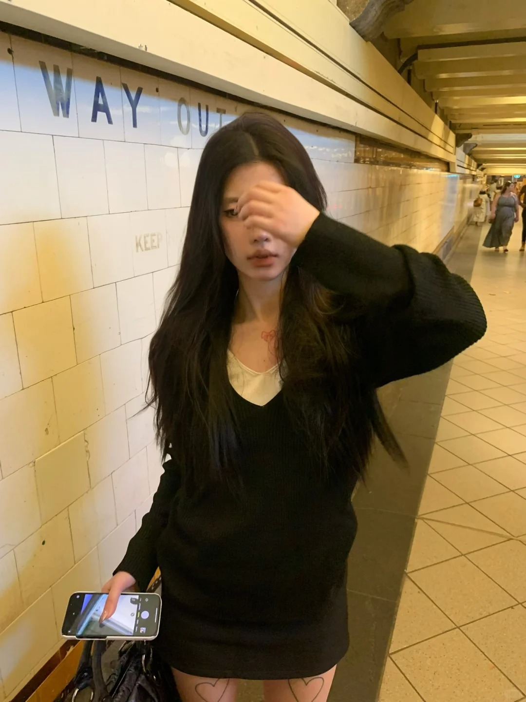 今天穿的像寒国女高