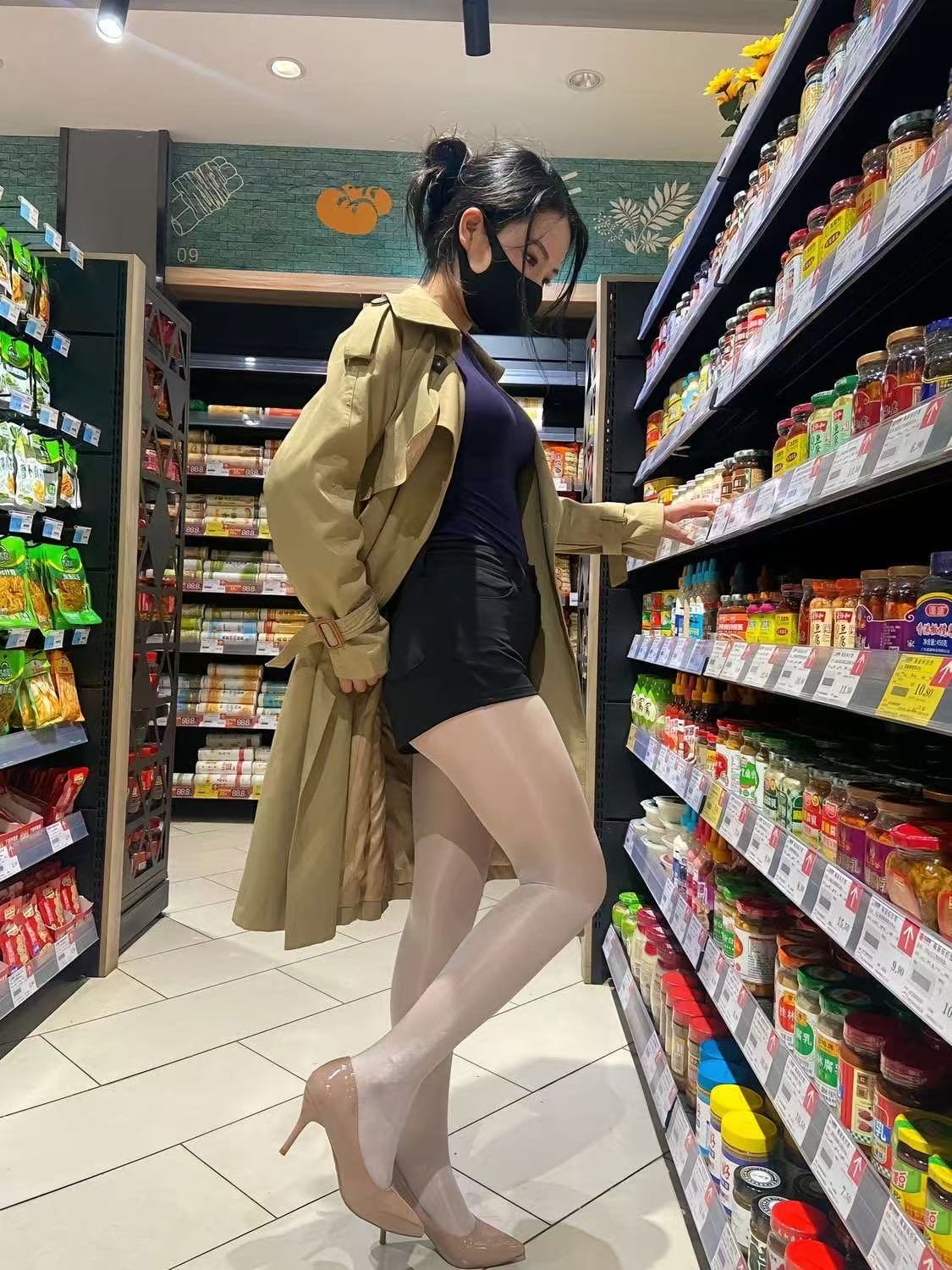 姐的穿搭是不是很有品味哈哈哈哈