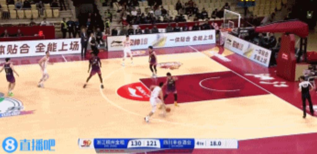 今日CBA四川125：130浙江，用打分一目了然，清楚浙江这四人表现

1，吴前