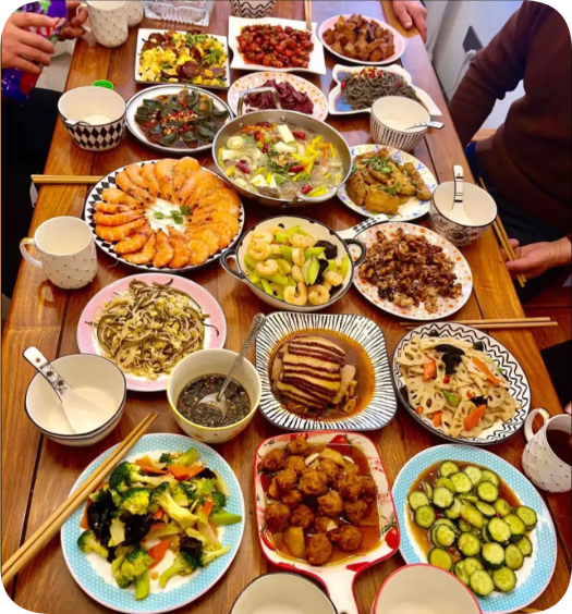这一桌年夜饭是南方还是北方？