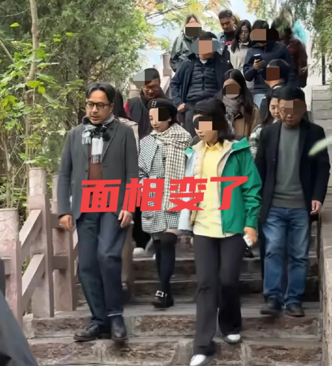汪涵面相，变凶了？

汪涵现身云南云台山，面相好凶，
汪涵现身云南云台山，有点像