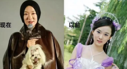 怪不得霍思燕不演戏了~看对比图就知道了

最近刷了很多霍思燕的古装扮相，觉得她身