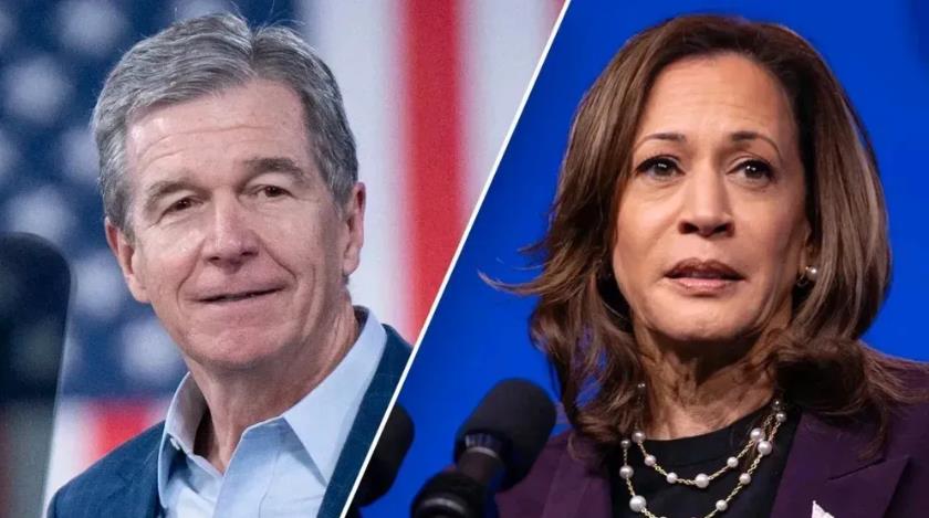 哈里斯竞选之路突现波折

今日，原本被寄予厚望成为哈里斯副总统竞选搭档的北卡罗来