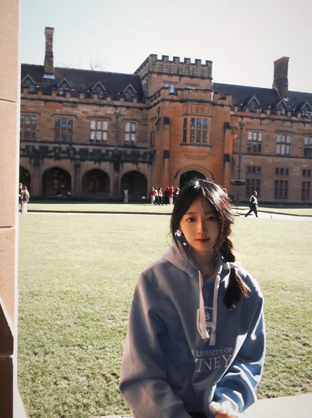 USYD校服hoodie✌🏻
终于买到合适的校服喽
blue blue很显白
