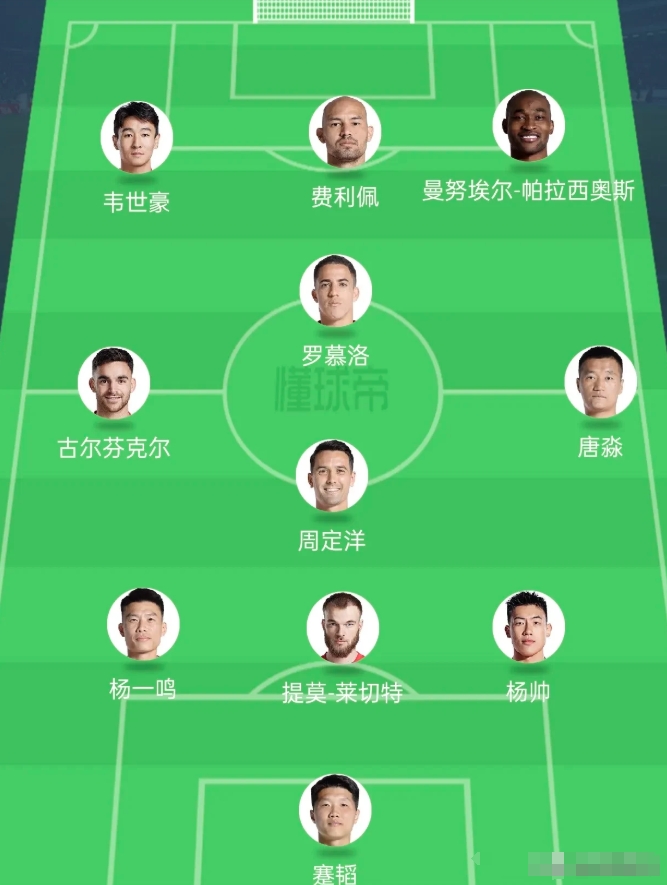 成都蓉城2025赛季首发阵容展望