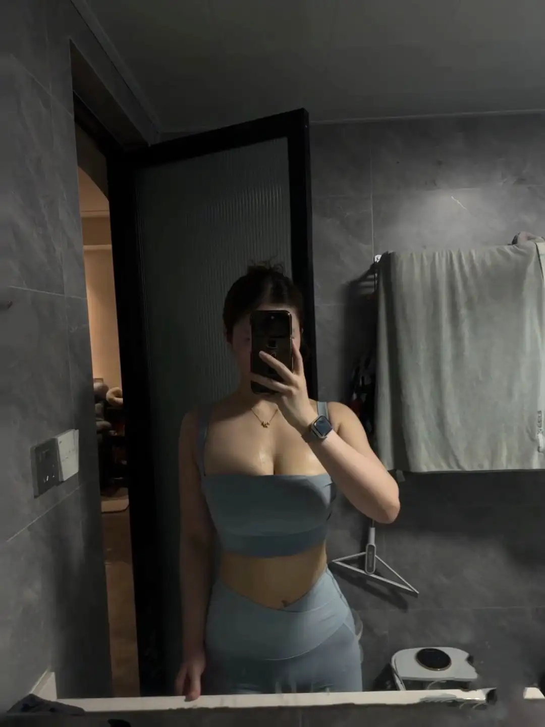 小姨子怎么每天都有在运动，还是一点没瘦
