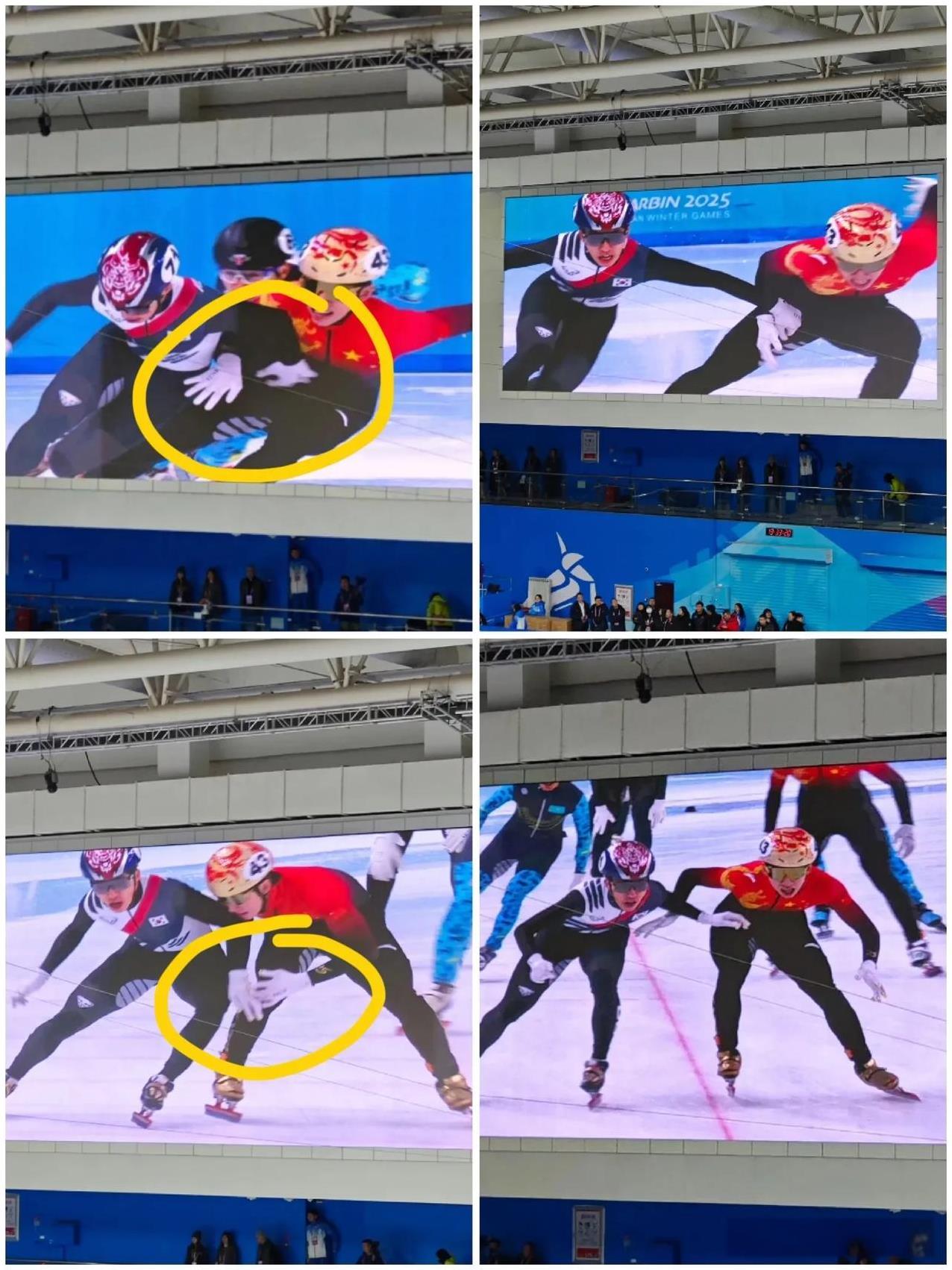 不看不知道，一看吓一跳
总听人说韩国队比赛时怎么怎么样
这次亚冬会深有体会，谁能