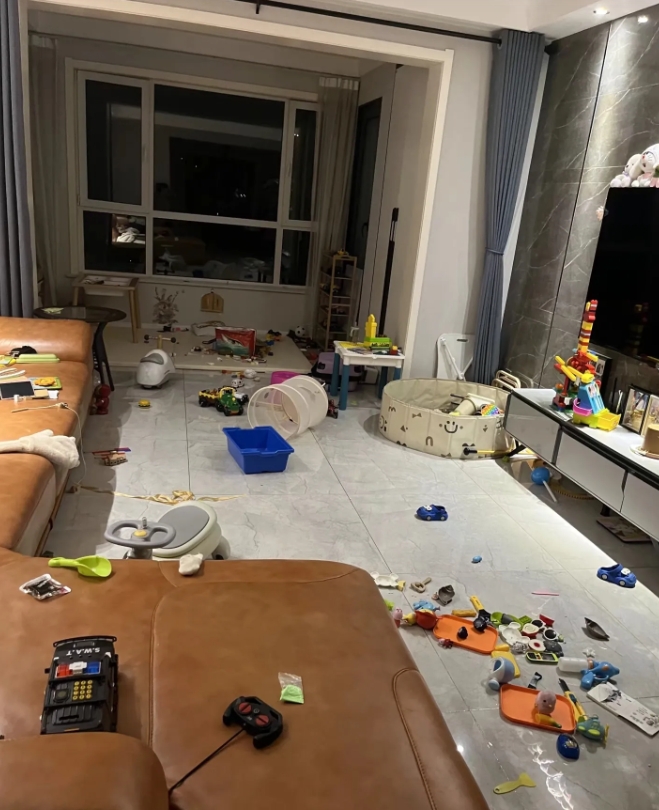 每天下班都是这样，过完春节我真是无语了
！孩子也是婆婆带的，该怎么办？[流泪][