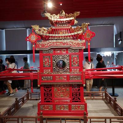 八个人抬的娶亲大花轿究竟有多豪华？