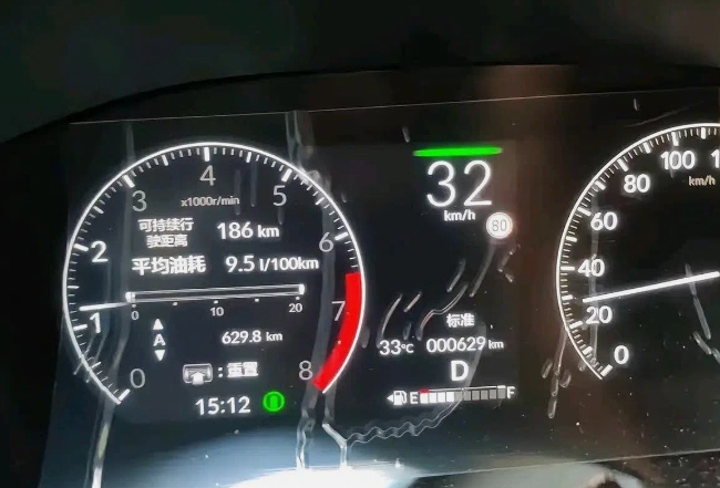 本田cr-v的油耗居然高达9.5L，看到这个油耗的时候，我都不敢相信自己的眼睛。