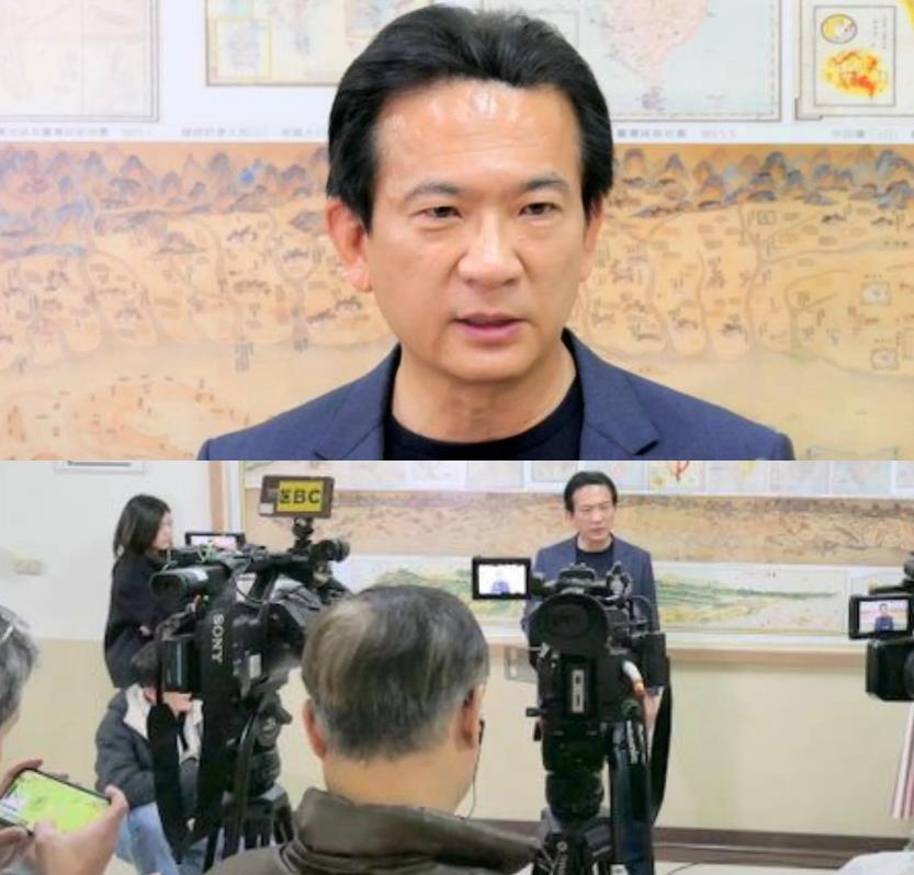 民进党立委林俊宪今天在台湾地区立法机构受访时批评民众党团总召黄国昌称，法院裁定交
