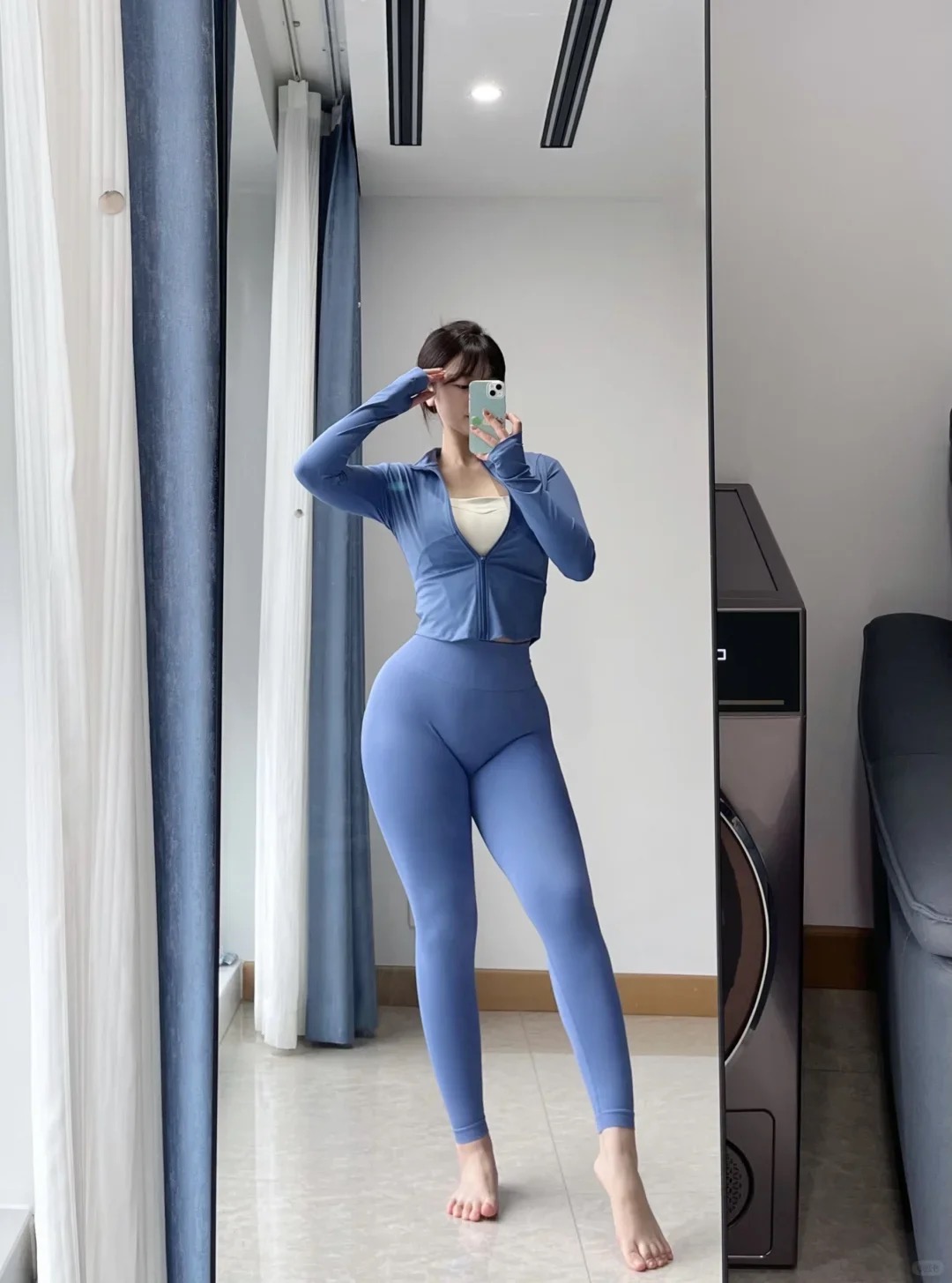 穿上这健身服，感觉浑身都充满力量
这舒适的健身服，让我爱上运动啦
我真的超爱这套