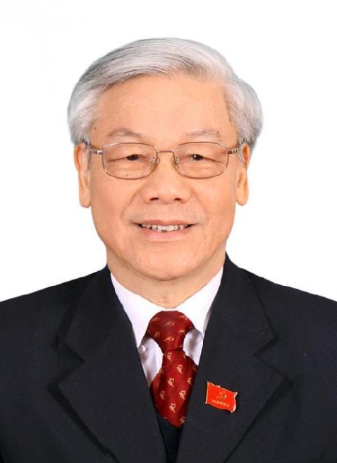 阮富仲生于1944年，从2011年起担任越共中央总书记，任期应该到2026年。