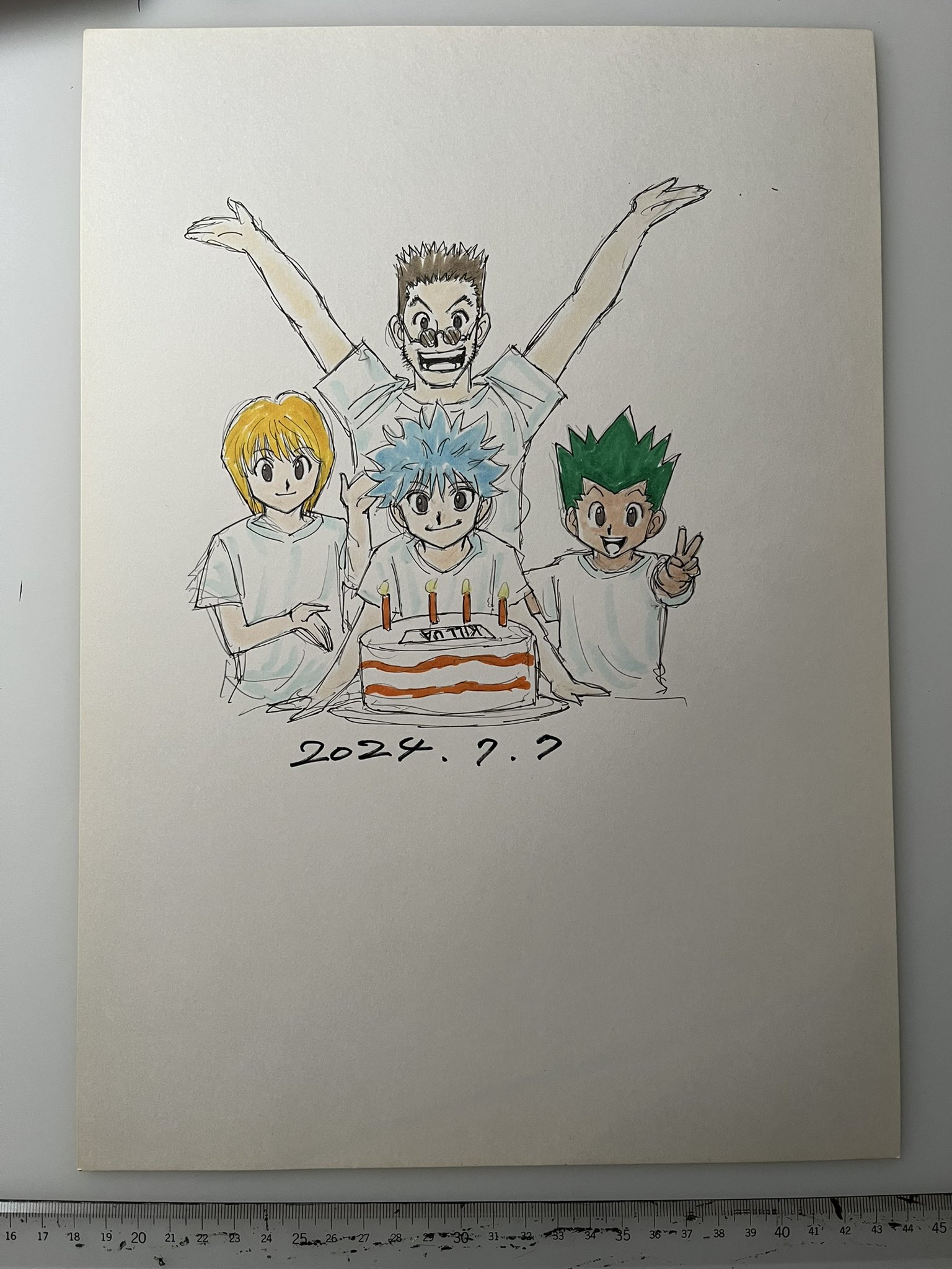 漫画《全职猎人》（Hunter x Hunter）作者富坚义博近期一直在社群里分
