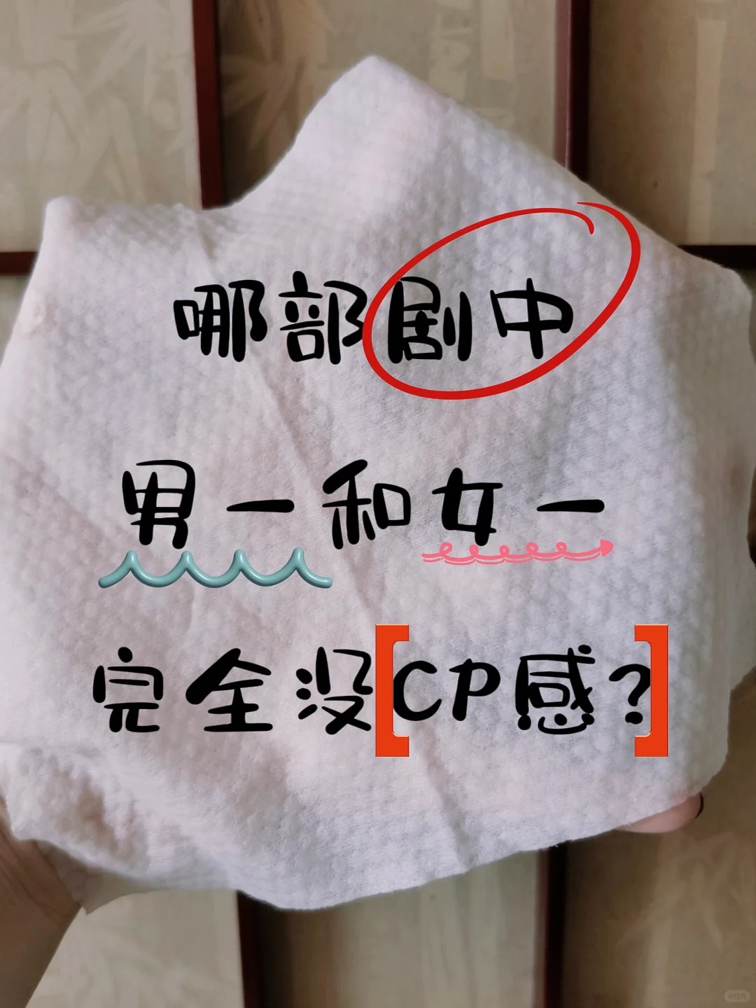 哪部剧中男一号和女一号毫无CP感？？？