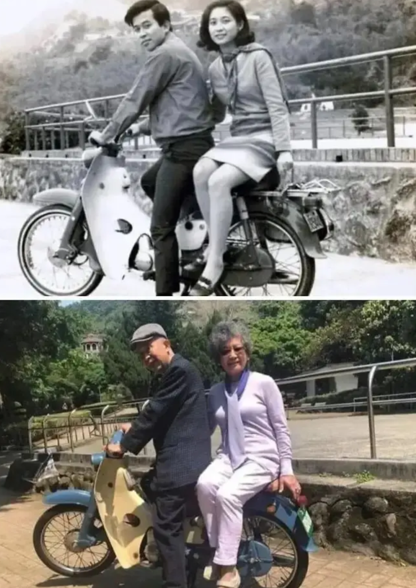 1967-2018 同一辆自行车，同一对情侣