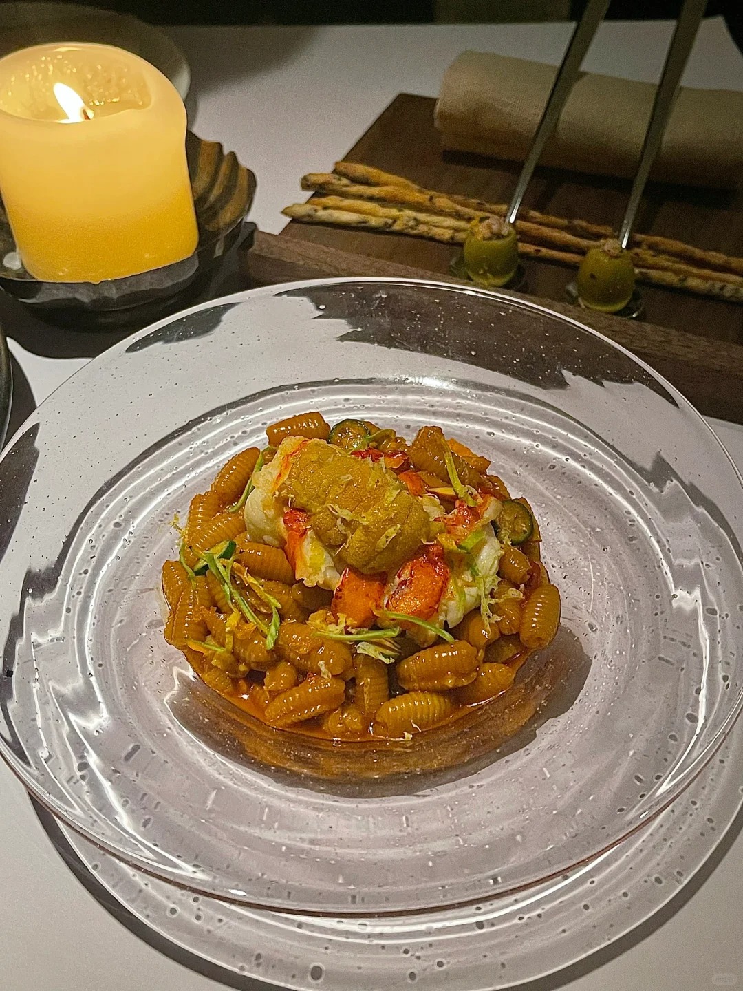 好吃，但分手饭…
祝福前任明天会更好

过程很平静
把时间都用在享受美食上

分