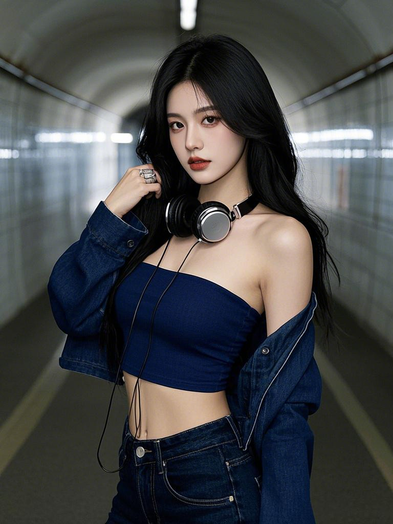疯传！隧道里的纯欲秘籍，就靠这身穿搭